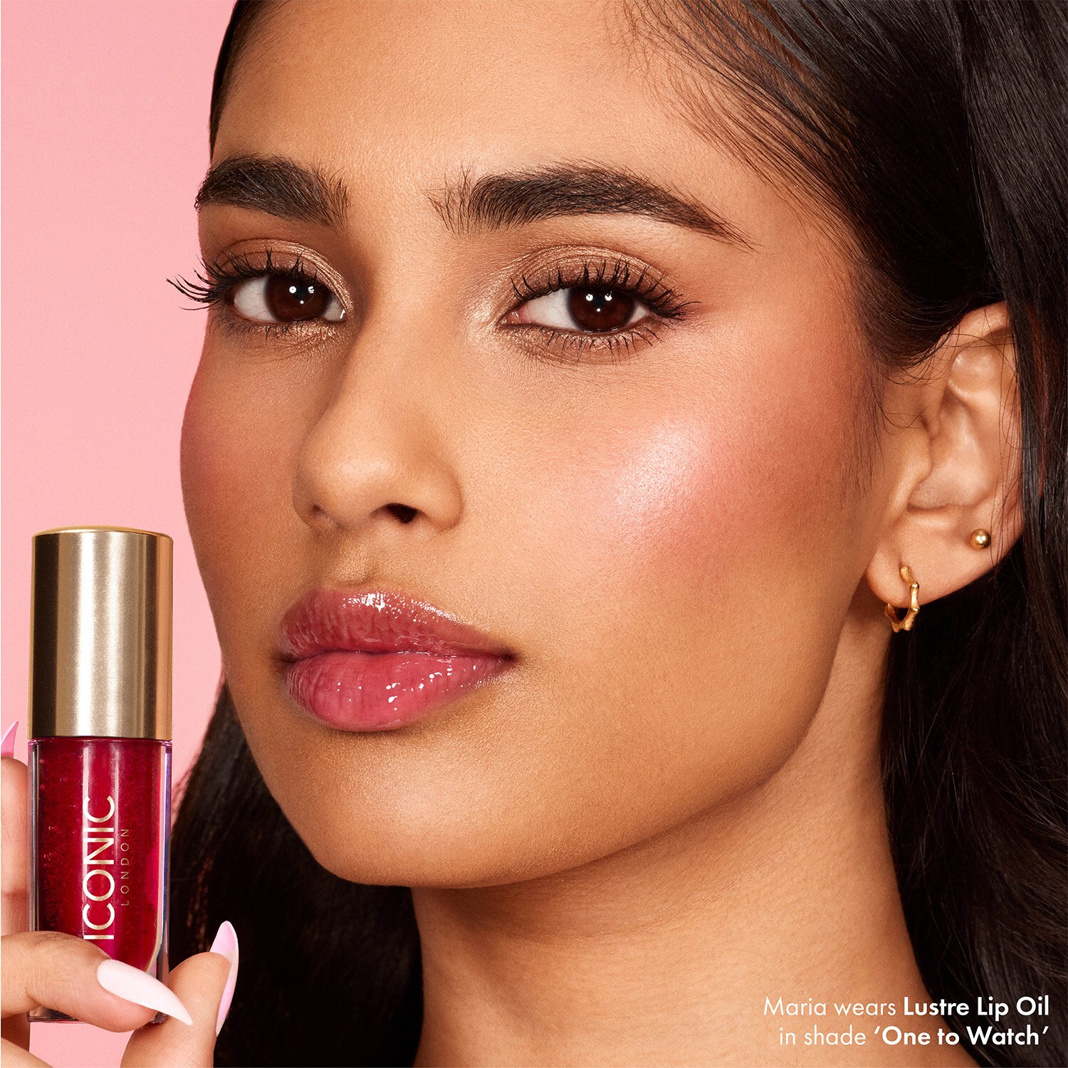 LUSTRE LIP OIL BY ICONIC LONDON (ACEITE PARA LABIOS CON COLOR)
